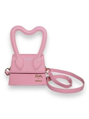 Barbie Limited Edition Pink Truly Mini Purse with Gold Accents TRULY